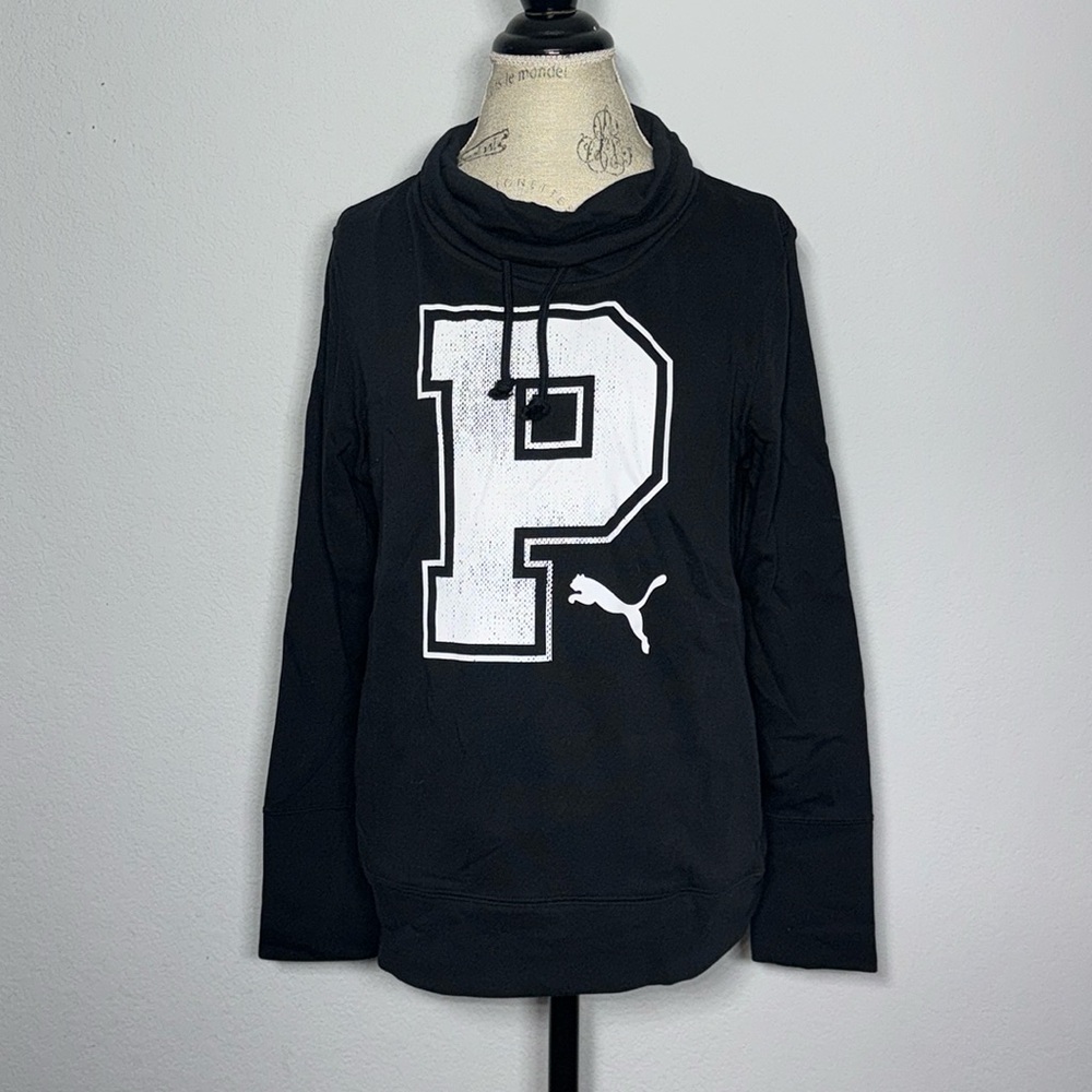 Puma Logo Pullover Sweatshirt